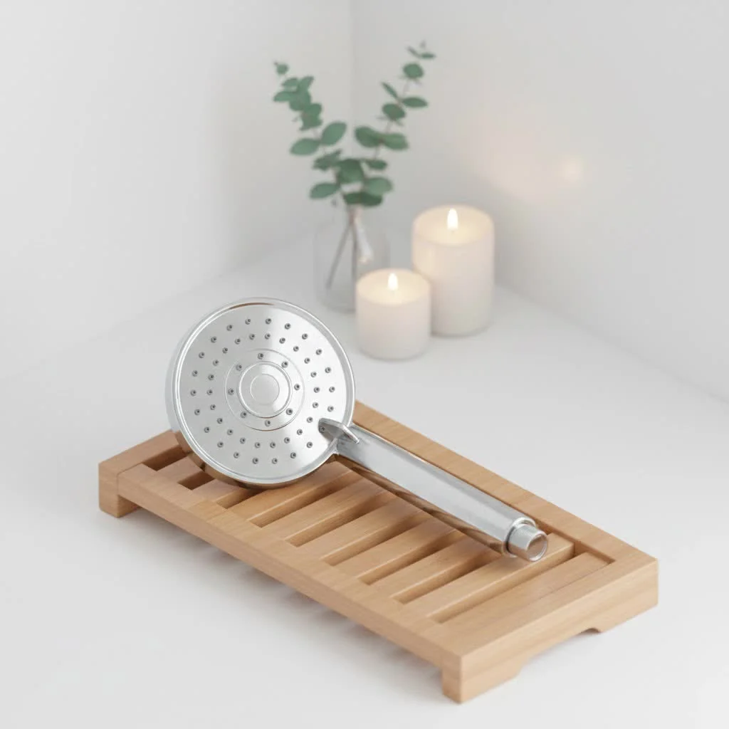 Removable shower head for flexible bathing