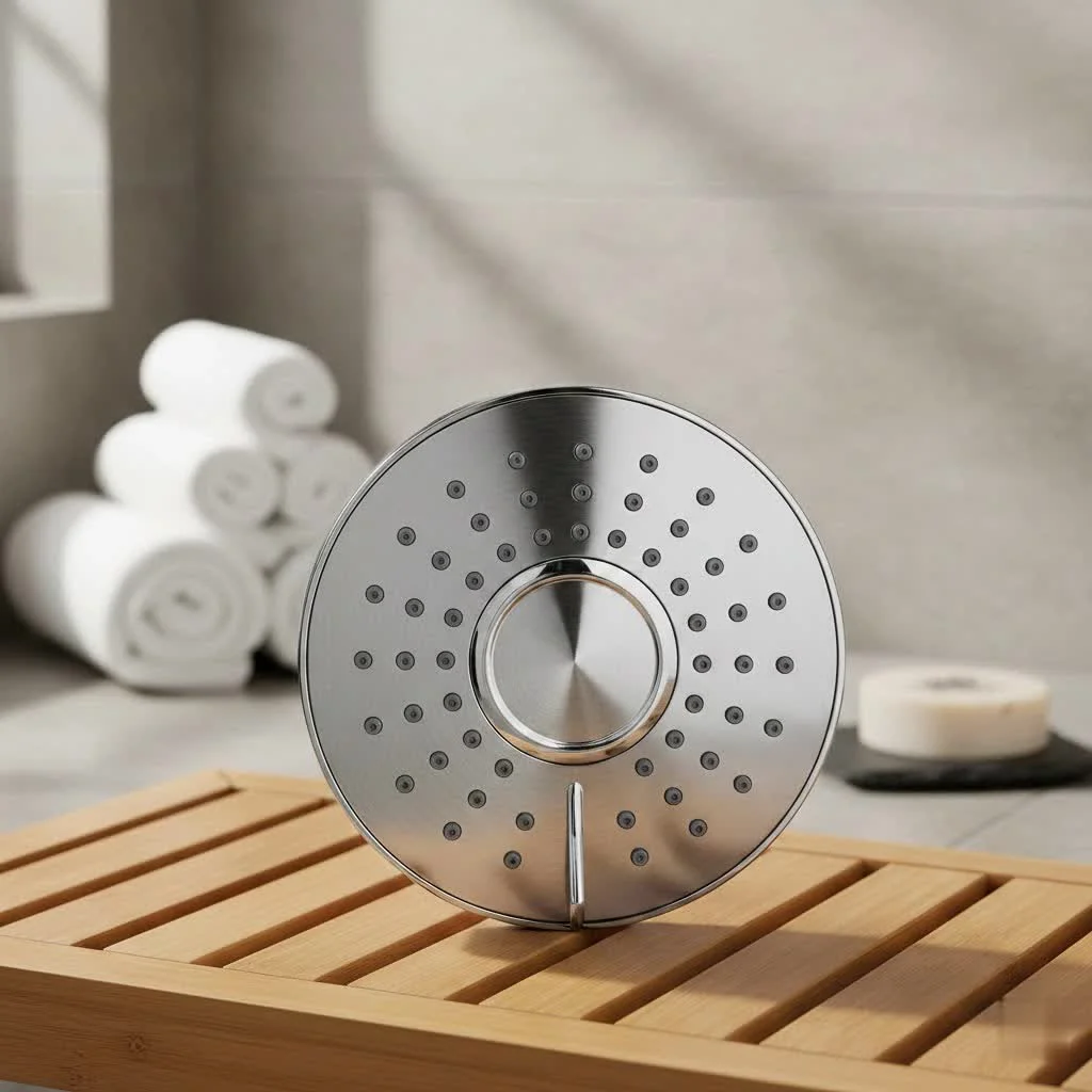 Moen rainfall shower head delivering a luxurious shower experience