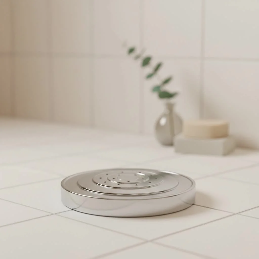 Two head shower head system with fixed and handheld units