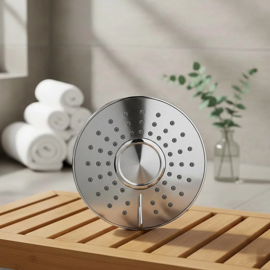 Adjustable shower head with multiple spray settings