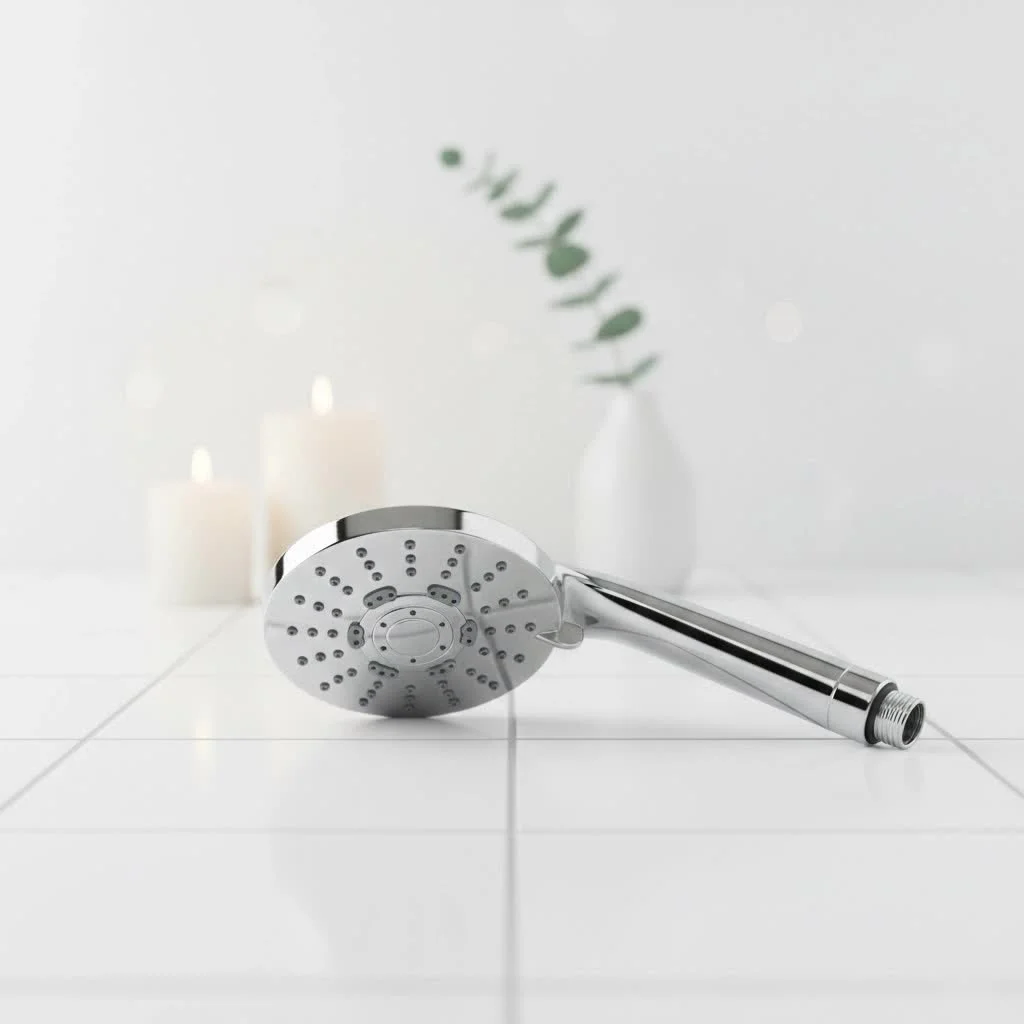 Handheld shower head with flexible hose